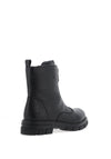Rieker Womens Fleece Lined Faux Zip Boots, Black