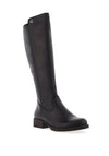 Rieker Leather Knee Length Boots, Black