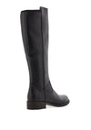 Rieker Leather Knee Length Boots, Black