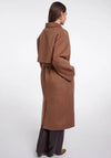 Rino & Pelle Haley Longline Coat, Brown