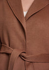 Rino & Pelle Haley Longline Coat, Brown