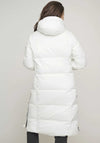 Rino and Pelle Rosana Long Puffer Coat, White