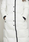 Rino and Pelle Rosana Long Puffer Coat, White