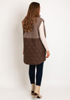 Rino & Pelle Janne Teddy Quilted Waistcoat, Taupe