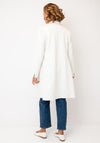Rino & Pelle Babice Printed Faux Suede Coat, Off White