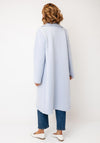 Rino & Pelle Ellenoor Scuba Long Coat, Arctic Blue