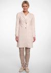 Rino & Pelle Babice Faux Suede Coat, Beige