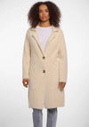 Rino & Pelle Fluffy Knit Coat, Cream