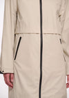 Rino & Pelle Grape Reversible Raincoat, Off White