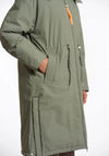 Rino & Pelle Quinte Coat, Green Ash