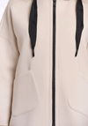 Rino & Pelle Bray Scuba Hooded Jacket, Cream