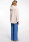 Rino & Pelle Bray Scuba Hooded Jacket, Cream