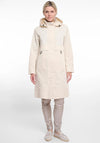 Rino & Pelle Kimi Detachable Hood Parka Coat, Cream
