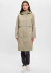 Rino & Pelle Kimi Detachable Hood Parka Coat, Khaki Green