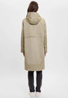 Rino & Pelle Kimi Detachable Hood Parka Coat, Khaki Green