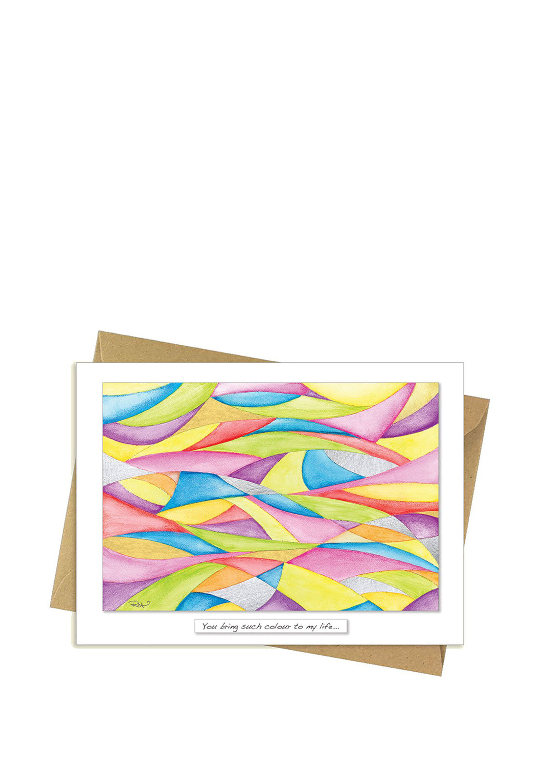 Rita Oates Colour Greetings Card