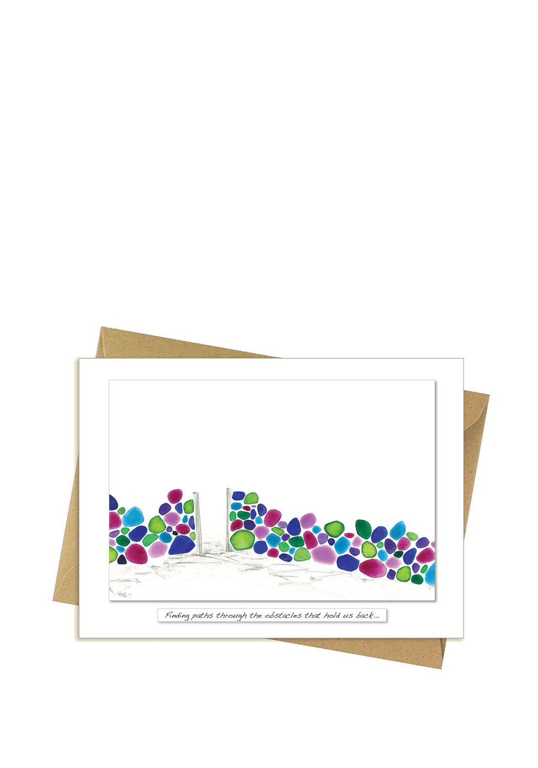 Rita Oates Openings Greetings Card