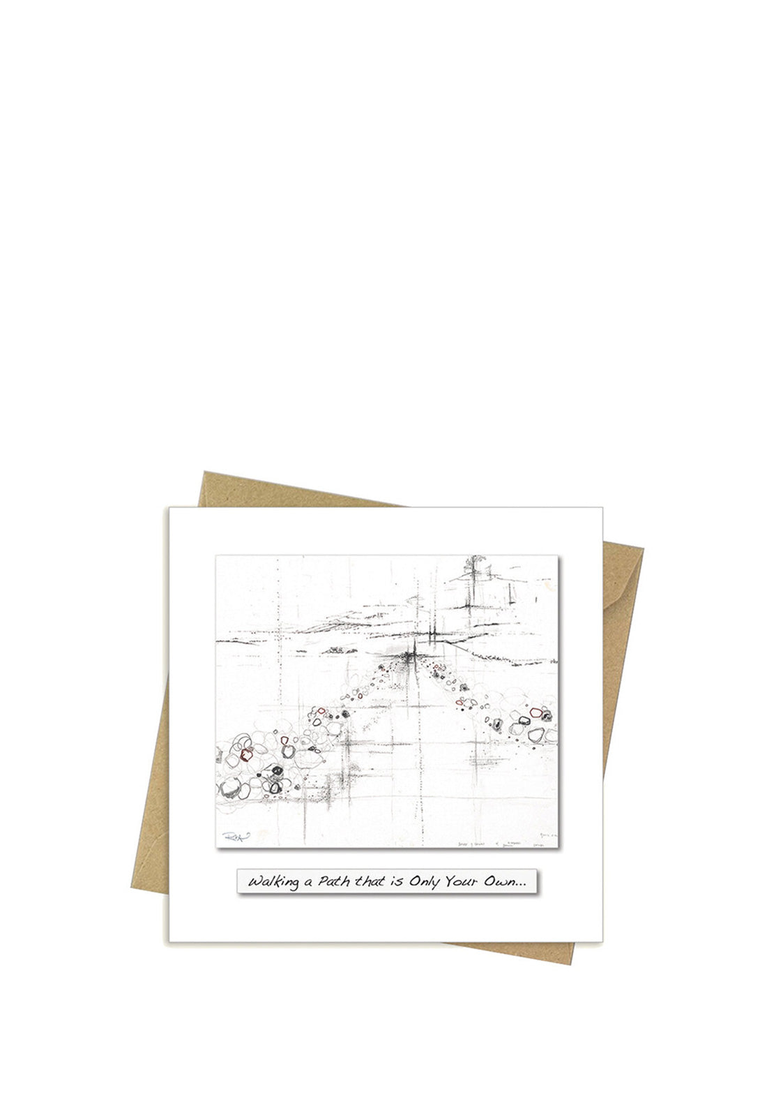 Rita Oates The Journey Greetings Card