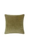 Riva Yard Heavy Chenille Feather Cushion 50x50cm, Olive