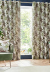 Riva Wylder Tropics Galapagos Eyelet Lined 90”x90” Curtains, Green