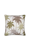 Riva Wylder Galapagos Jacquard Feather Cushion 50x50cm, Green