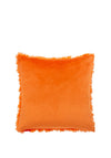 Riva Heya Home Fluff Ball Faux Fur Cushion 45x45cm, Orange Fever
