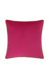 Riva Paoletti Meridian Large Velvet Cushion 55x55cm, Hot Pink/Lime