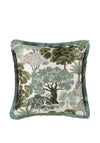 Riva Wylder Nature Woodlands Feather Cushion 55x55cm, Green