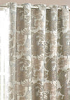 Riva Wylder Woodland Nature Eyelet Lined 90”x90” Curtains, Natural
