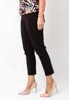 Robell Bella 09 Petite Ankle Grazer Trousers, Brown