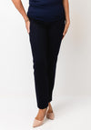 Robell Bella 78cm Straight Leg Trousers, Navy