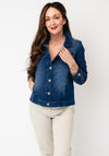 Robell Happy Denim Button Up Jacket, Blue