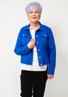 Robell Happy Denim Effect Jacket, Blue