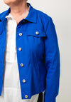 Robell Happy Denim Effect Jacket, Blue