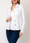 Robell Happy Denim Effect Jacket, White