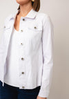 Robell Happy Denim Effect Jacket, White