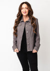 Robell Happy Denim Effect Jacket, Grey