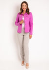 Robell Happy Denim Effect Jacket, Violet