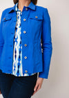 Robell Happy Denim Effect Jacket, Royal Blue