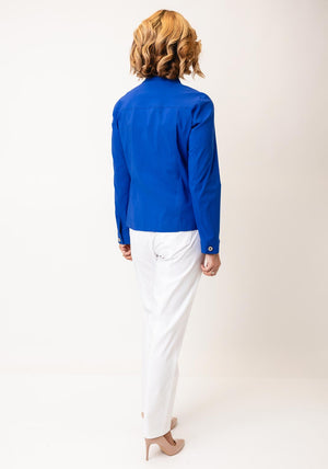 Robell Happy Denim Effect Jacket, Royal Blue