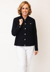 Robell Happy Denim Effect Jacket, Navy