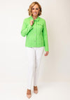 Robell Happy Denim Effect Jacket, Bright Green