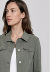 Robell Happy Denim Effect Jacket, Khaki