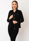 Robell Happy Denim Effect Jacket, Black