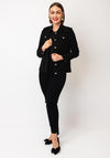 Robell Happy Denim Effect Jacket, Black