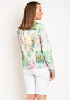 Robell Happy Floral Garden Denim Jacket, Multi
