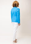 Robell Emilia Long Blazer Jacket, Blue