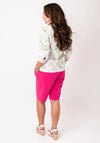 Robell Happy Floral Jacket, Green