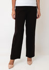 Robell Efi Straight Leg Trousers, Brown