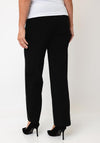 Robell Efi Straight Leg Trousers, Black